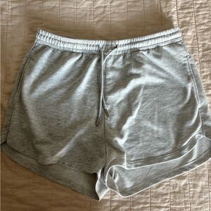 H&M Gray Athletic Shorts with Elastic Waistband